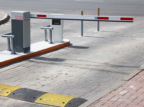 vertical-lift-gate Vertical Lift gates, security gates for military and government facilities.